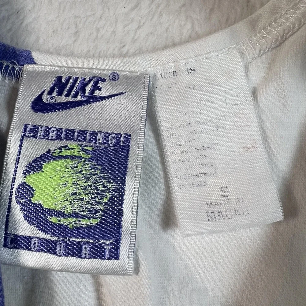 Vintage Nike Challenge Court Tank Small 90's Andre Agassi Tennis Sports‎ Bra